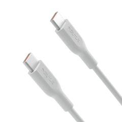 type c to type c 0.3 m white cable