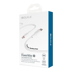 0.5m Type c o lightening cable in white