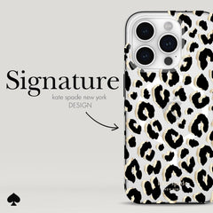 Leopard print iphone 13 pro case by kate spade