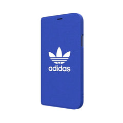 Blue phone case with Adidas logo for IPhone X