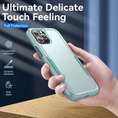 teal phone case with protective features for iPhone 13 pro max