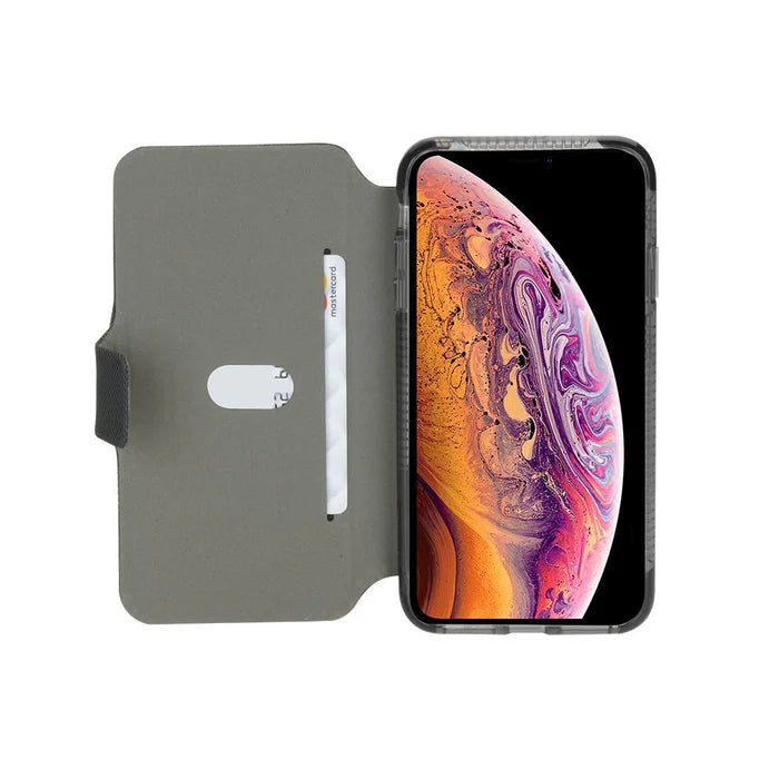 Card pocket case black color for IPhone XS/ X