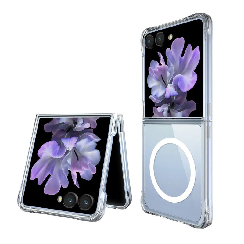 Clear hard magsafe case for Samsung Galaxy Z FLIP 7