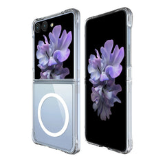 Clear crystal magsafe case for Galaxy Z FLIP 7