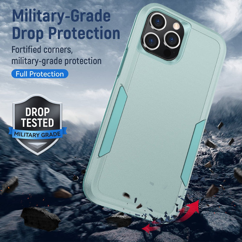 Phone case with military-grade drop protection feature for iPhone 13 Pro Max