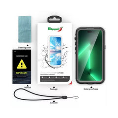 Phone case packaging with screen protector, cleaning cloth for IPhone 15 pro max