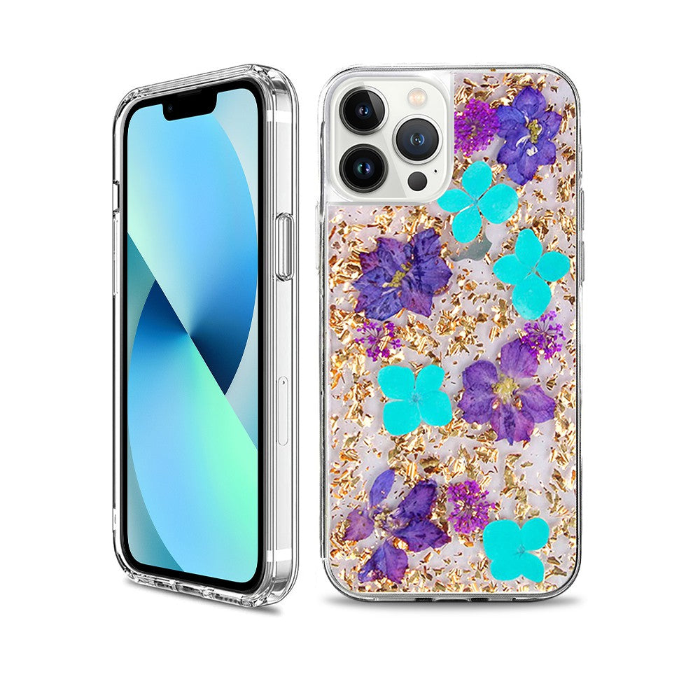 Phone case with floral design For iPhone 13 Pro