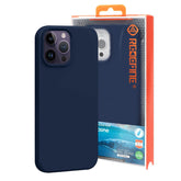 navy silicone case for IPhone 14 pro