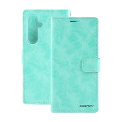 Samsung S24 FE flip case in green mint color