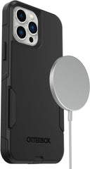 Black OtterBox phone case with Wireless compatible function for IPhone 13 pro max