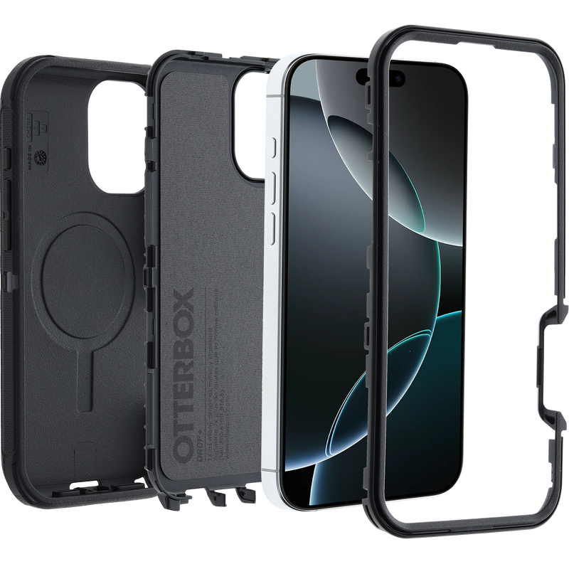 Multilayer Protection Defender case for 16 pro max