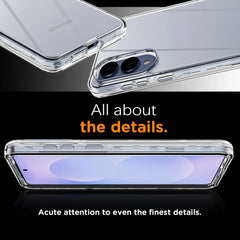 Hard clear phone cover for new samsung s25 edge