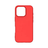 Red color phone cover for iphone 16e