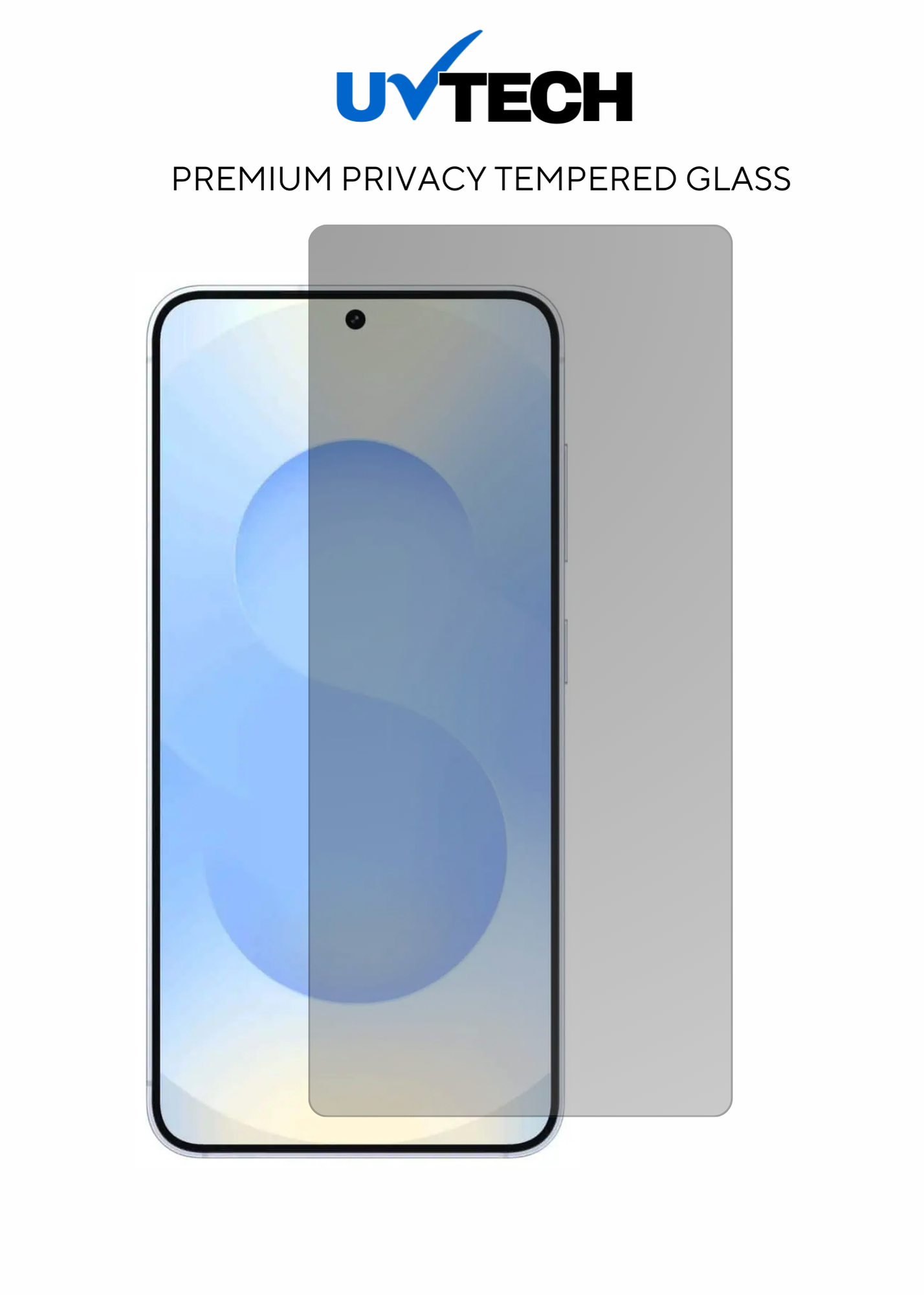 Samsung S25 Plus Privacy Tempered Glass - UVTech