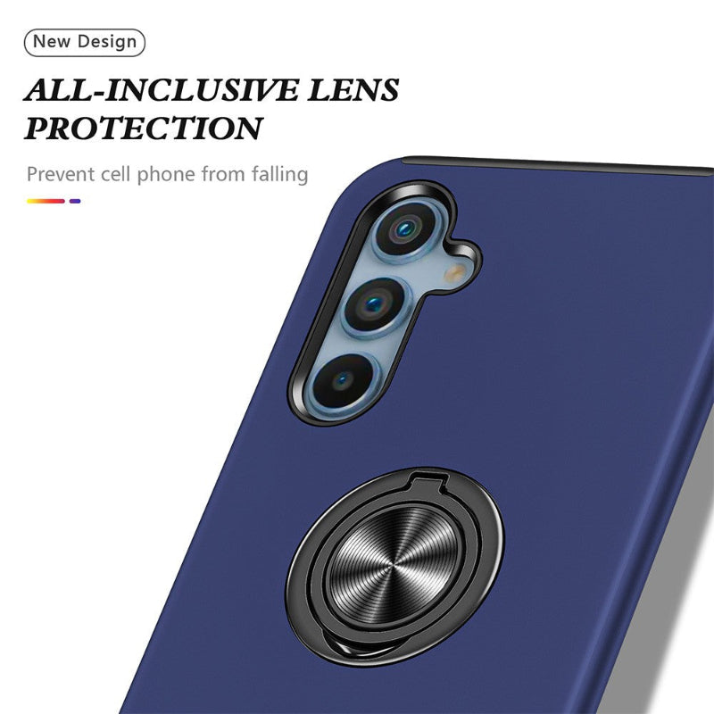 Hard protective case with ring holder case for Samsung S24 FE