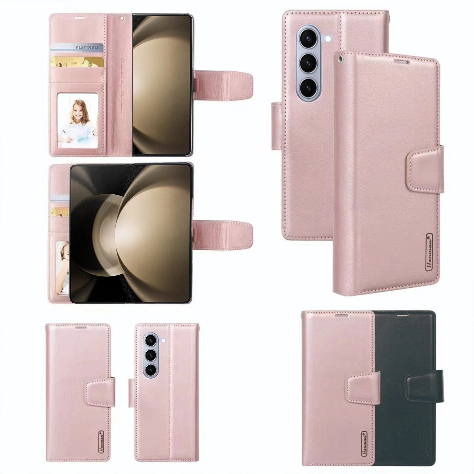 Samsung Z Fold 6 case with card pockets