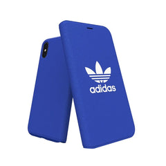 Adidas wallet case in blue color for IPhone X