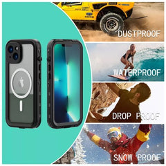 Drop proof, Water proof, Snow proof and Dust proof case For Iphone 15 pro max