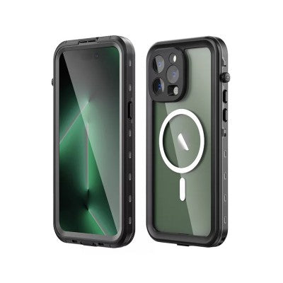 Magsafe waterproof clear case for IPhone 15 pro max