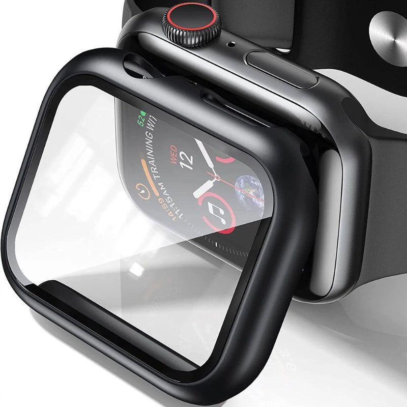apple watch Series 4/5/6/SE case with tempered glass