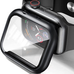 apple watch Series 4/5/6/SE case with tempered glass