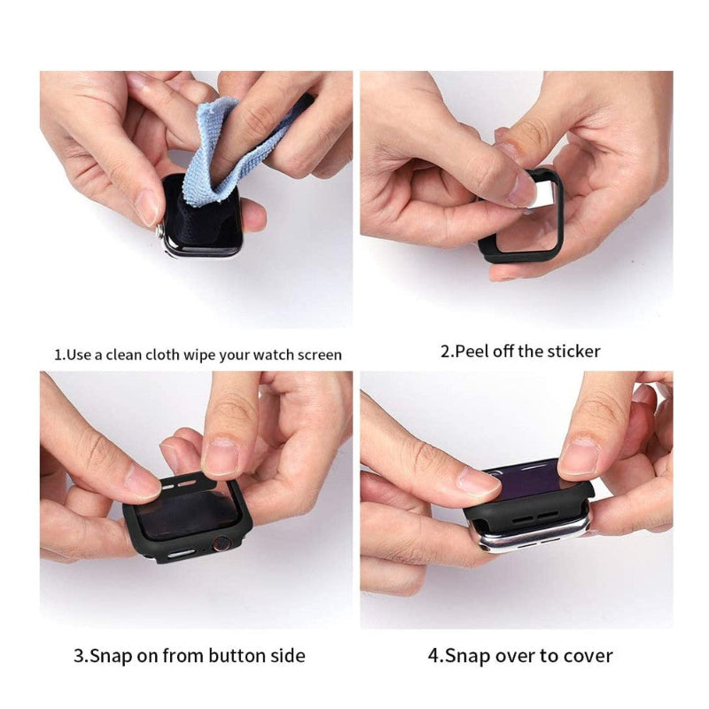 instructions for apple watch Series 4/5/6/SE case