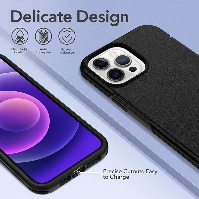 Black color protective case for iPhone 13 Pro