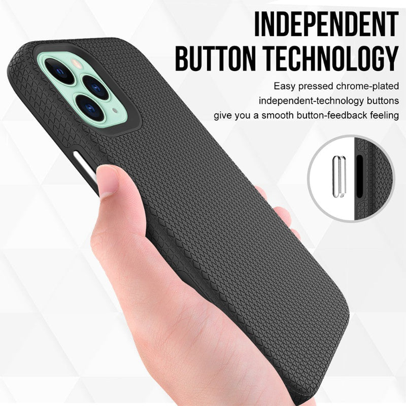 Black phone case for iphone 12 and iphone 12 pro