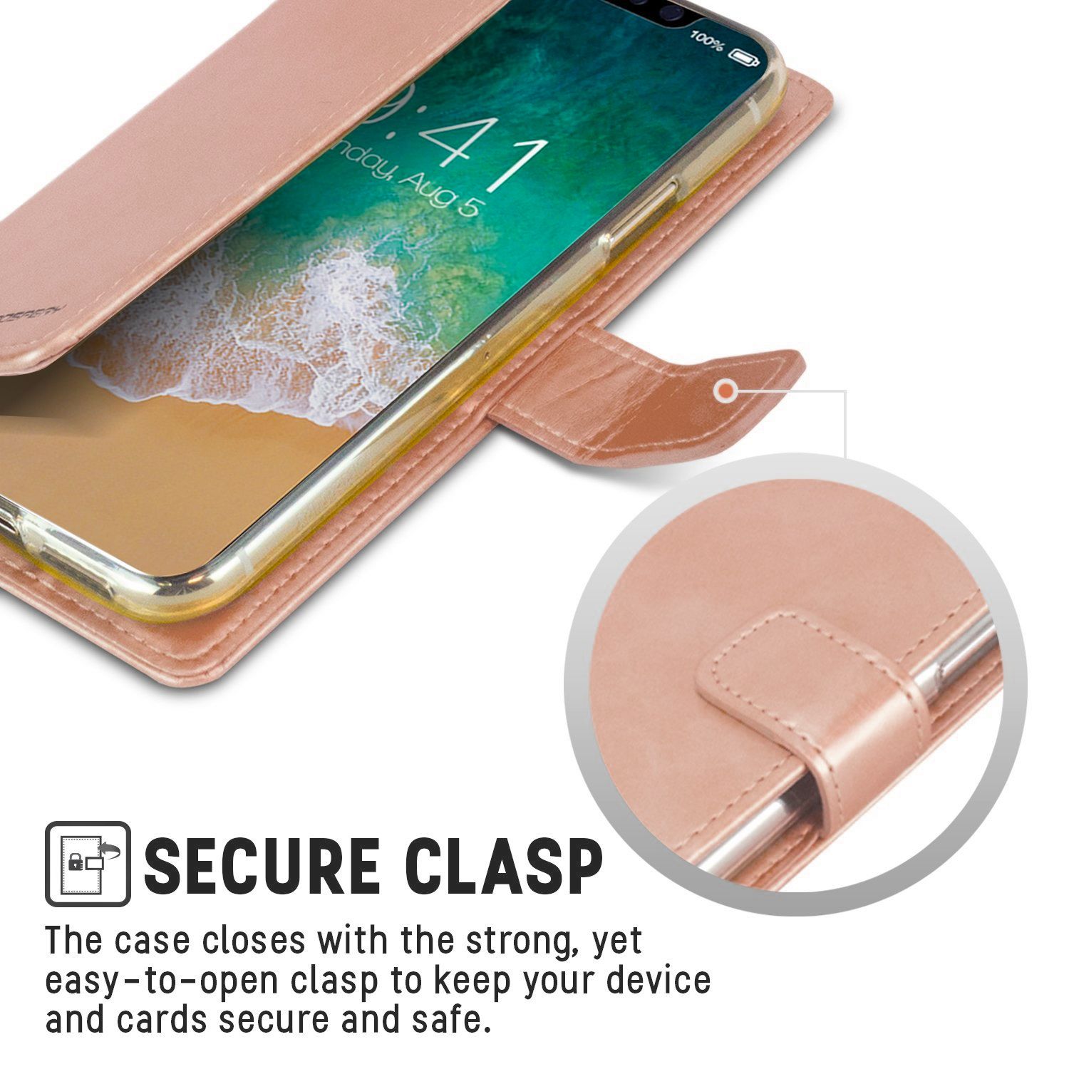pink color Flip case color for iphone