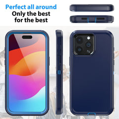 iPhone 15 pro best protective case in Navy color