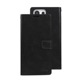Samsung S23 Ultra black flip case diary style case with card slots inside
