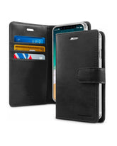 Black diary case for iphone