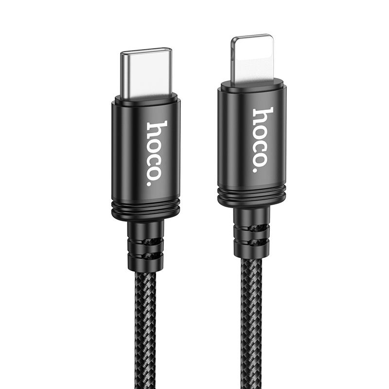 braided c to lightning 2m cable