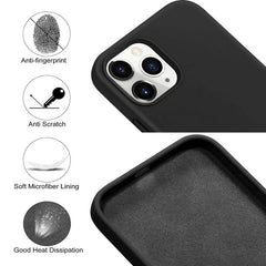 Black phone case for iphone 13 pro max