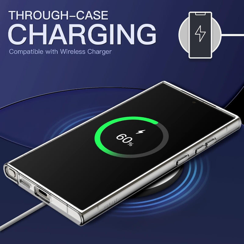 Samsung S24 Ultra clear magsafe case