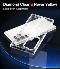Samsung S25 Ultra clear Magsafe case