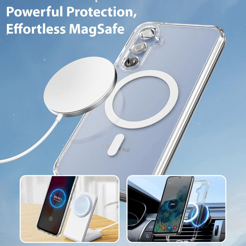 Samsung S25 Plus clear magsafe case