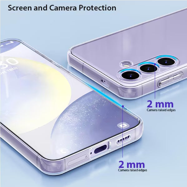 Samsung S24 Plus clear soft silicone case