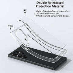 Samsung S25 plus drop proof clear transparent case