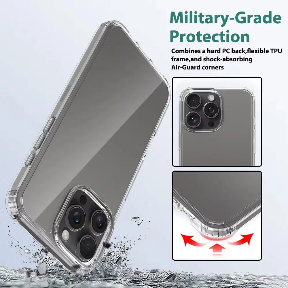 IPhone 16 pro drop proof clear case