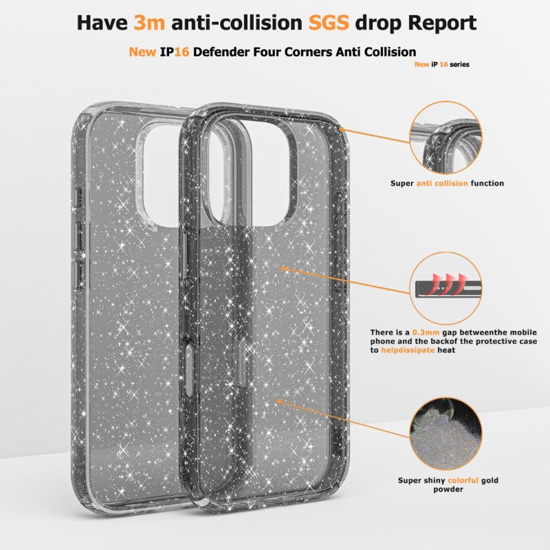 iPhone 13 pro glitter case