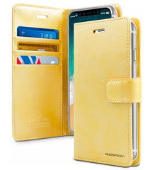 IPhone 17 pro flip case in gold color
