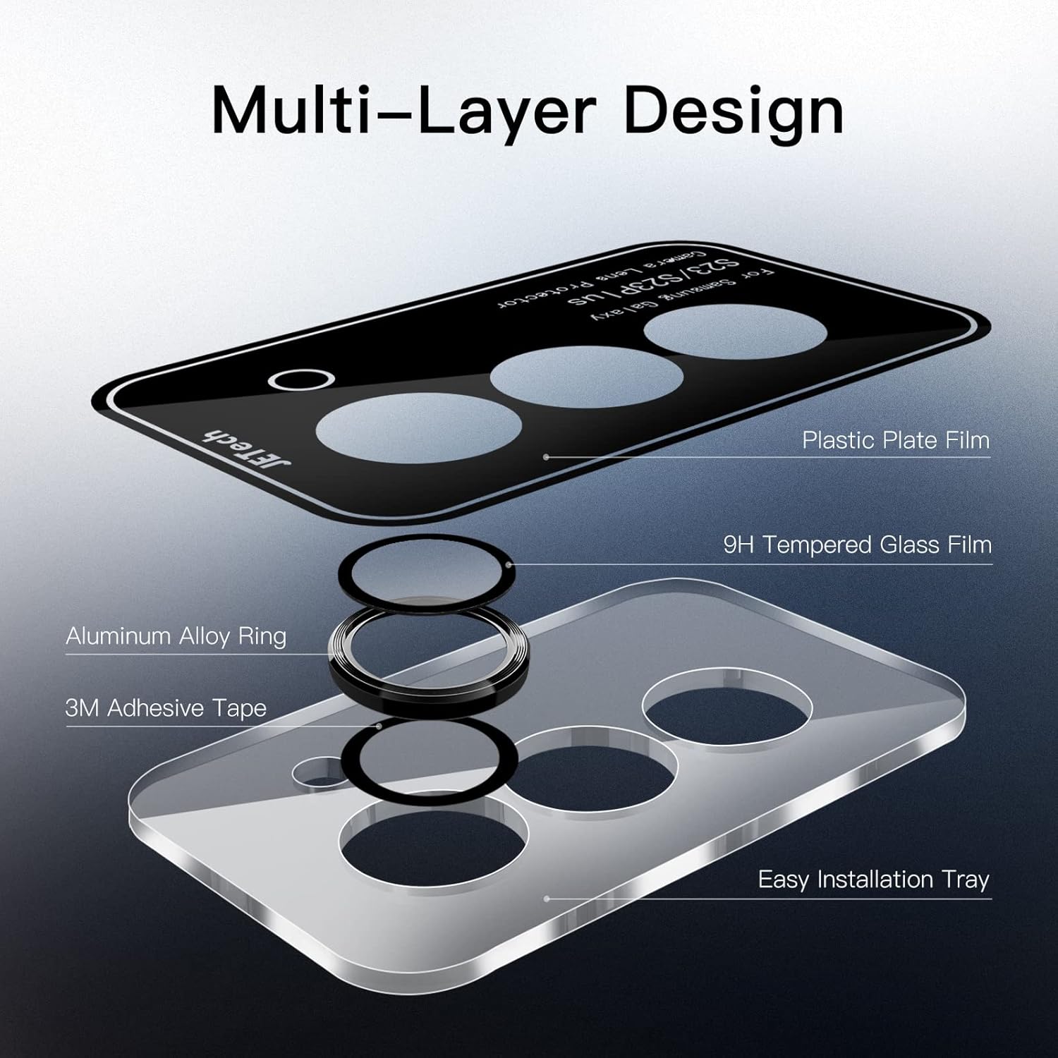 Samsung S23 Plus camera lens protector