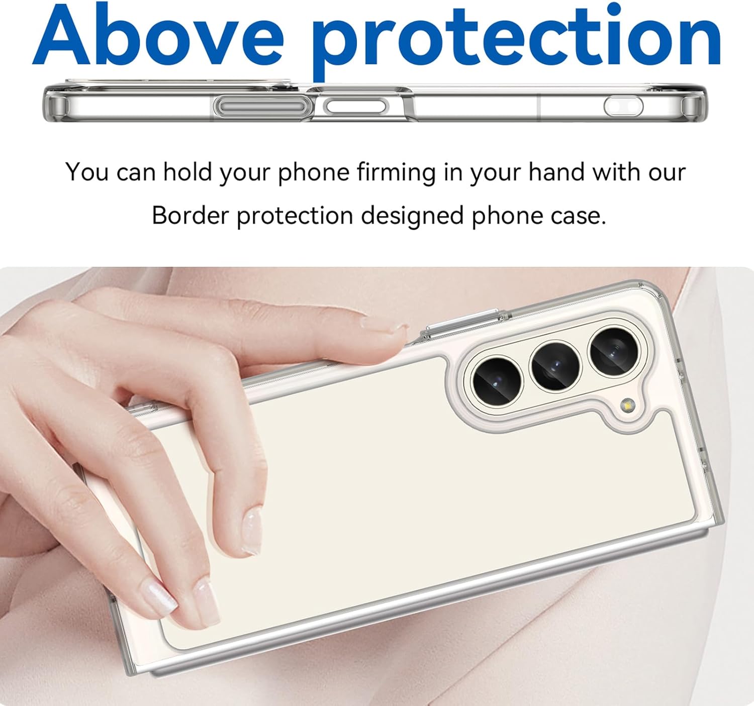 Z fold 6 clear hard cases