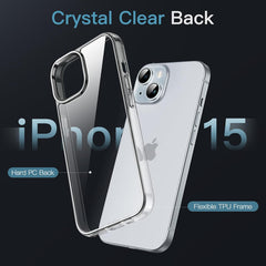Iphone 15 clear hard case