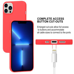 IPhone 14 pro max hard protective case in red color