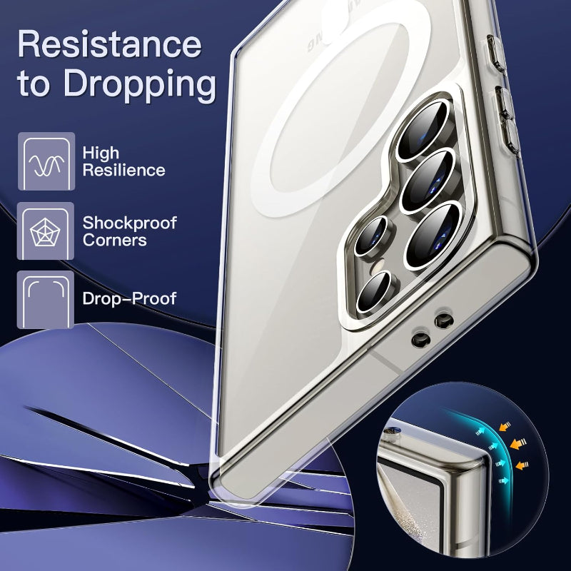 Samsung S24 Ultra clear caseb magsafe compatible