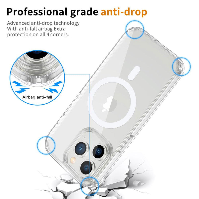 iphone 12 hard protective clear transparent case