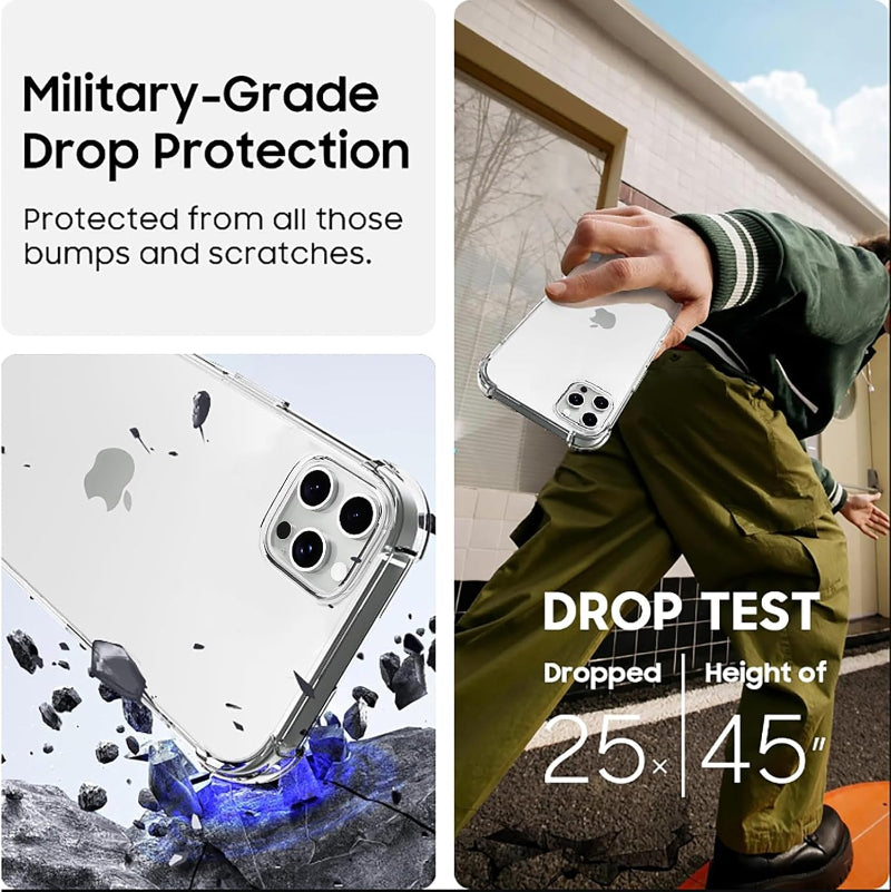 IPhone 12 hard clear case