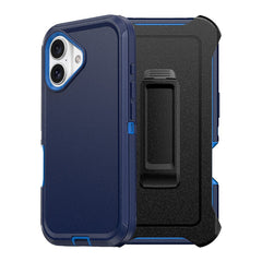 IPhone 16 Plus heavy duty case in navy color